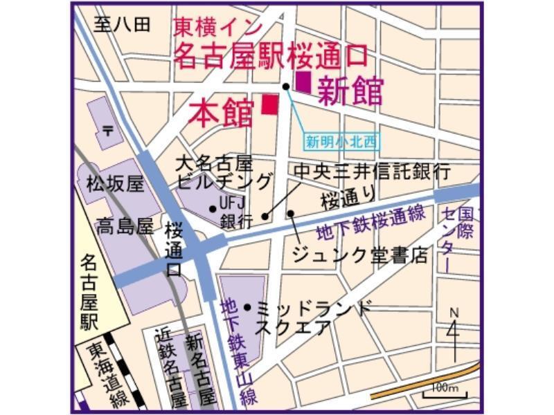 Toyoko Inn Nagoya-Eki Sakuradori-Guchi Honkan Exterior photo